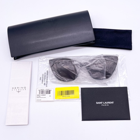 NEW SAINT LAURENT SL M69 001 CAT EYE FRAME SUNGLASSES SAINT LAURENT SLM69 - Picture 12 of 12